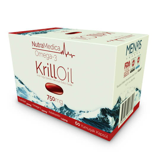 NutraMedica Omega-3 KrillOil 750 mg 60 kapsül