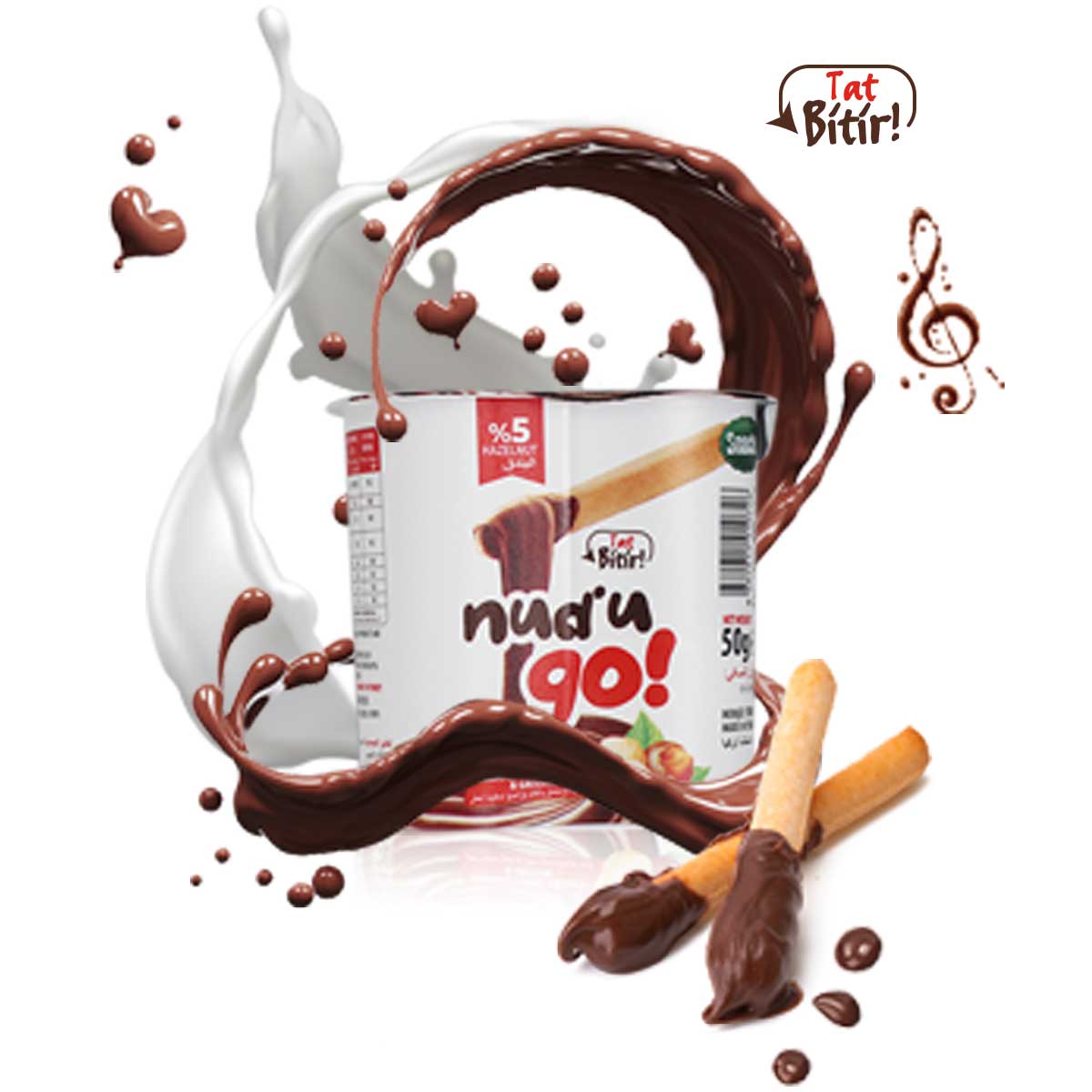 NUD'U GO! STICK ÇİKOLATA
